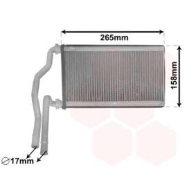 Comprar Radiador de calefacción de VAN WEZEL 27006273 a bajo precio de 113,13 €