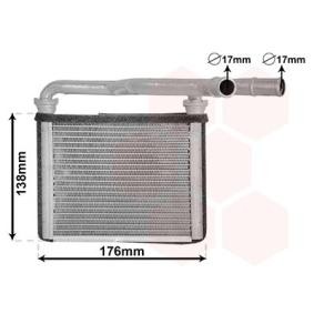Comprar Radiador de calefacción de VAN WEZEL 27006278 a bajo precio de 48,38 €