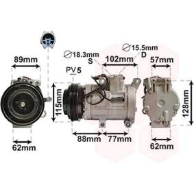 Klimakompressor 2700K276 für 3 Stufenheck (BK) für 452,37 CHF