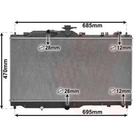 Compre Radiador de VAN WEZEL online para CX-3 (DK) a preços moderados