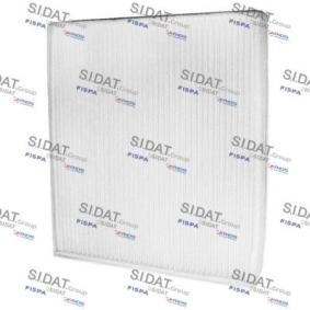 Compre Filtro, ar do habitáculo da SIDAT 273 a um preço baixo por 19,58 €