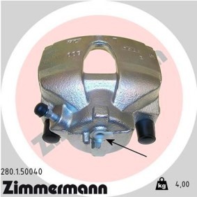 Acquista Pinza freno da ZIMMERMANN 280.1.50040 a buon mercato per soli 139,38 €