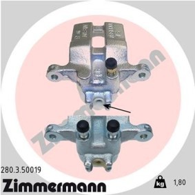 Acquista Pinza freno da ZIMMERMANN 280.3.50019 a buon mercato per soli 124,18 €