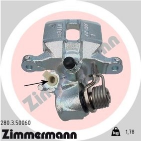 Acquista Pinza freno da ZIMMERMANN 280.3.50060 a buon mercato per soli 206,33 €