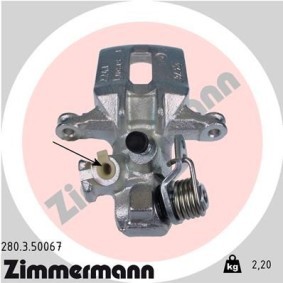 Acquista Pinza freno da ZIMMERMANN 280.3.50067 a buon mercato per soli 215,03 €