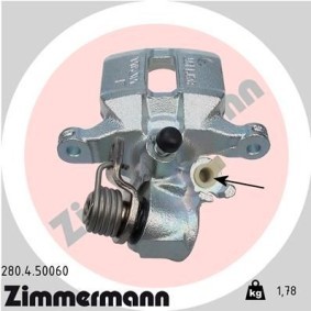 Acquista Pinza freno da ZIMMERMANN 280.4.50060 a buon mercato per soli 206,33 €