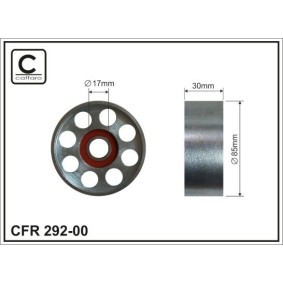 Compre Rolo tensor, correia trapezoidal estriada de CAFFARO online para Defender SUV (L316) a preços moderados