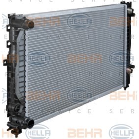 Kühler, Motorkühlung von HELLA