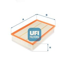 Luftfilter für VW von UFI