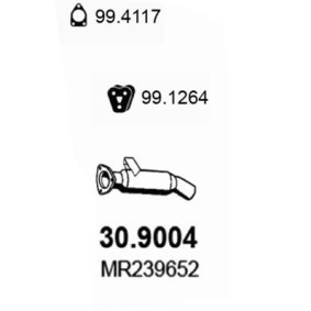Kjøp Eksosrør av ASSO 30.9004 til den lave prisen 1986,81 NOK