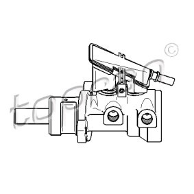 Acquista Cilindro maestro del freno da TOPRAN 302 035 a buon mercato per soli 153,16 €