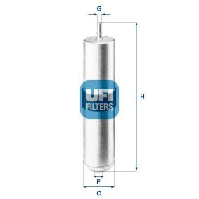 Kraftstofffilter für BMW von UFI