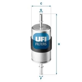 Compre Filtro de combustível de UFI online para XC90 II (256) a preços moderados