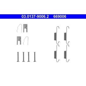 Comprar Juego de accesorios, zapatas de freno de ATE 03.0137-9006.2 a bajo precio de 21,52 €
