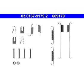 Compre Kit de acessórios, maxilas do travão da ATE 03.0137-9179.2 a um preço baixo por 11,86 €