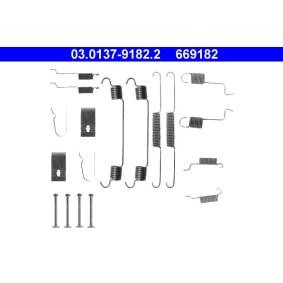 Compre Kit de acessórios, maxilas do travão da ATE 03.0137-9182.2 a um preço baixo por 31,90 €