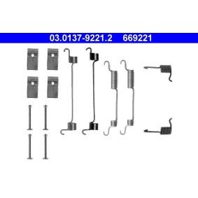 Comprar Juego de accesorios, zapatas de freno de ATE 03.0137-9221.2 a bajo precio de 14,12 €