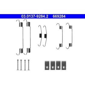 Acquista Kit accessori, Ganasce freno da ATE 03.0137-9284.2 a buon mercato per soli 27,46 €