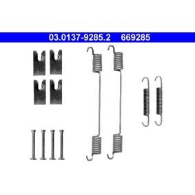 Comprar Juego de accesorios, zapatas de freno de ATE 03.0137-9285.2 a bajo precio de 19,16 €