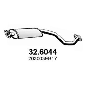 Mittelschalldämpfer 32.6044