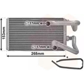 Acquista Scambiatore calore per riscaldamento abitacolo da VAN WEZEL 32006259 a buon mercato per soli 78,27 €