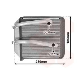 Acquista Scambiatore calore per riscaldamento abitacolo da VAN WEZEL 32006260 a buon mercato per soli 79,34 €