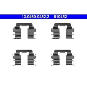 Comprar Kit de accesorios, pastillas de frenos de ATE 13.0460-0452.2 a bajo precio de 13,47 €