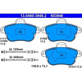 Comprar Juego de pastillas de freno de ATE 13.0460-3948.2 a bajo precio de 44,05 €
