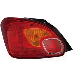 Acquista Fanale posteriore da VAN WEZEL online per Mirage / Space Star Hatchback (A0_A) a prezzi moderati