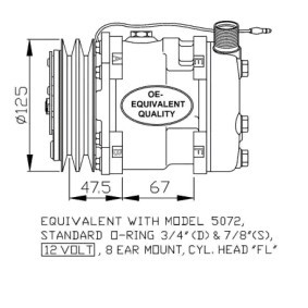 Klimakompressor 32800