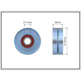 Spannrolle, Keilrippenriemen 332-99