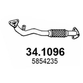 Kjøp Eksosrør av ASSO 34.1096 til den lave prisen 2333,90 NOK