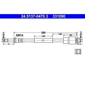 Comprar Latiguillo de freno de ATE 24.5137-0470.3 a bajo precio de 19,52 €