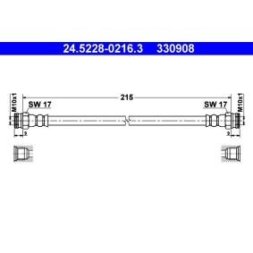Acquista Tubo freno da ATE 24.5228-0216.3 a buon mercato per soli 15,06 €