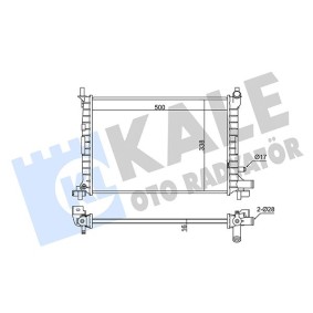 Achetez des Radiateur du moteur KALE OTO RADYATOR 342275 à prix pour 97,66 €