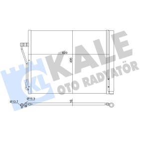 Klimakondensator von KALE OTO RADYATOR für B7 (F01, F02) günstig online kaufen
