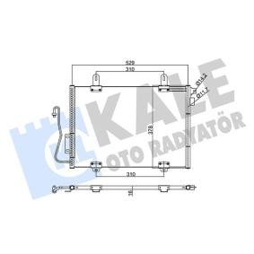Klimakondensator 342810 für RENAULT