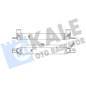 Köp Intercooler av KALE OTO RADYATOR 344300 till det låga priset 834,76 kr