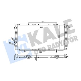 Acquista Radiatore motore da KALE OTO RADYATOR 344340 a buon mercato per soli 116,38 €