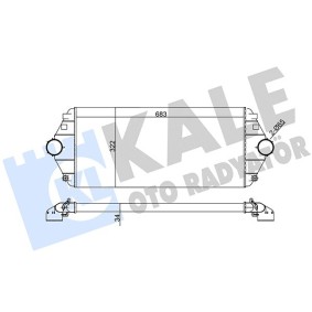 Comprar Intercooler de KALE OTO RADYATOR 344500 a bajo precio de 94,48 €