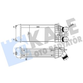 Ladeluftkühler 344600 für DS