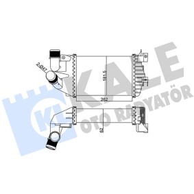 Acquista Intercooler da KALE OTO RADYATOR 345800 a buon mercato per soli 88,42 €
