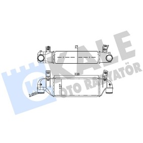 Köp Intercooler av KALE OTO RADYATOR 346500 till det låga priset 1279,79 kr