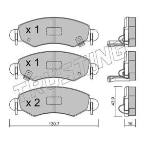 Acquista Kit pastiglie freni da TRUSTING 348.1 a buon mercato per soli 76,57 €