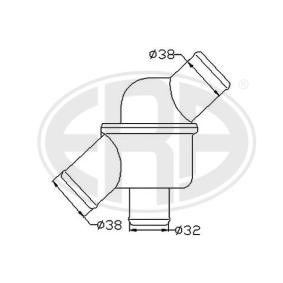 Kühlwasserthermostat 350065