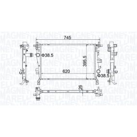 Acquista Radiatore motore da MAGNETI MARELLI 350214500000 a buon mercato per soli 161,42 €