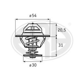 Achetez des Thermostat d'eau ERA 350217 à prix pour 25,52 €