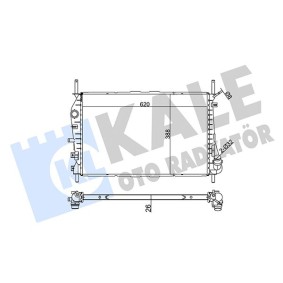 Achetez des Radiateur du moteur KALE OTO RADYATOR 356400 à prix pour 108,86 €