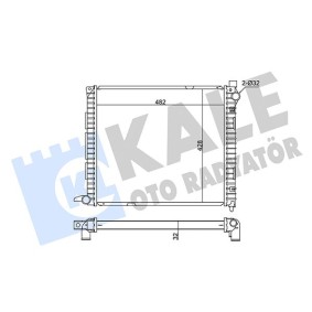 Acquista Radiatore motore da KALE OTO RADYATOR 359400 a buon mercato per soli 145,38 €