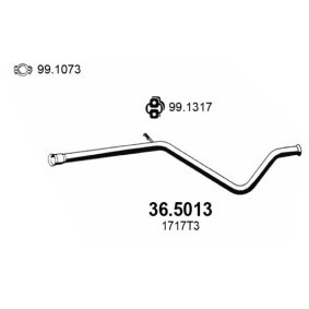 Acquista Tubo gas scarico da ASSO 36.5013 a buon mercato per soli 78,12 €